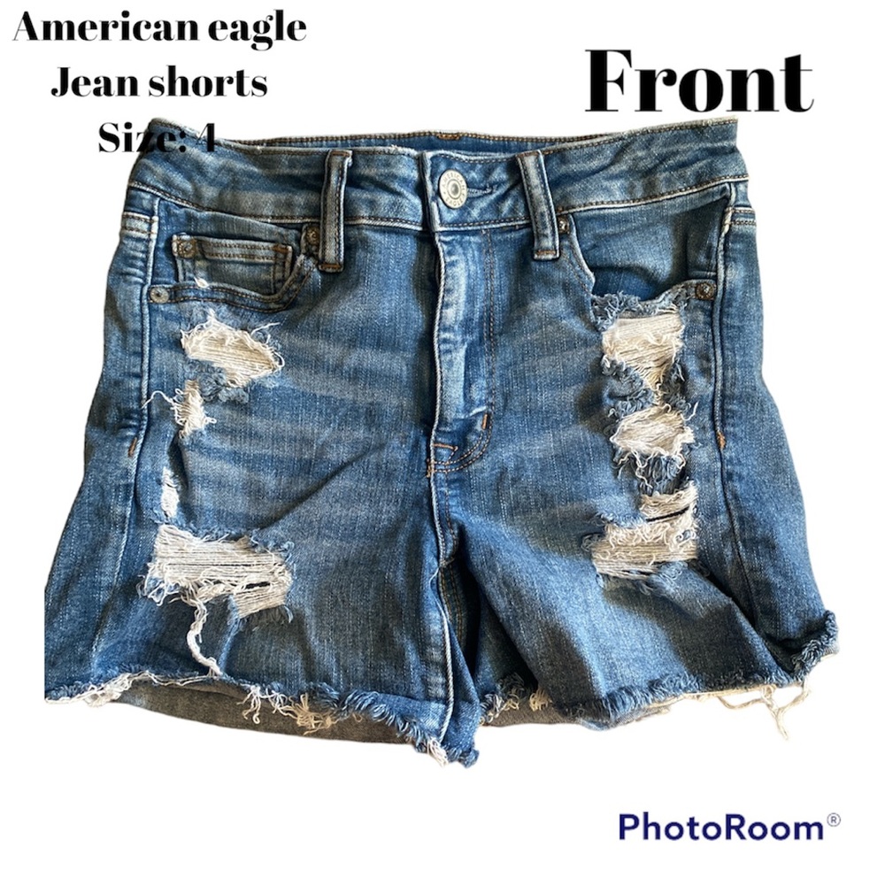 American eagle jean shorts